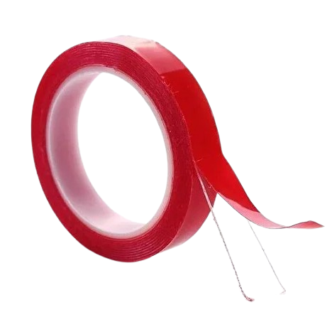 ÇİFT TARAFLI ŞEFFAF SİLİKON BANT 1,4 METRE 18 MM