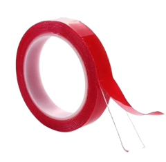 ÇİFT TARAFLI ŞEFFAF SİLİKON BANT 1,4 METRE 18 MM