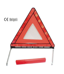 ÜÇGEN REFLEKTÖR DEMİR AYAK E4 BELGELİ(ÇANTALI)