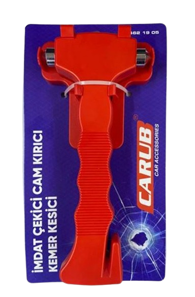 OTO İMDAT ÇEKİÇİ CAM KIRICI+KEMER KESİCİ