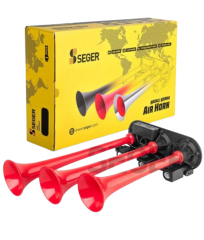 SEGER 3 BORULU ARAP KORNA 24 VOLT KIRMIZI- 86EH2400003