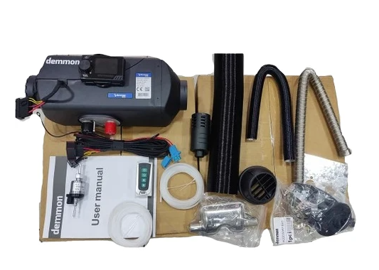 DEMMON 12 VOLT 2,5KW D2 DİZEL OTO ISITICI WEBASTO DİJİTAL SAAT KURMALI