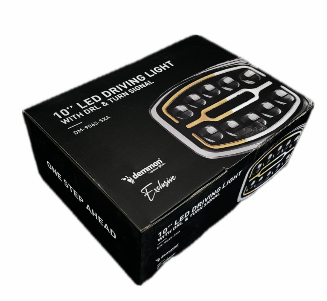 OVAL FULL LED ÇİFT RENK ANİMASYONLU SİS/DRIVING LAMBASI 12–24VOLT