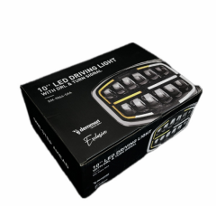 OVAL FULL LED ÇİFT RENK ANİMASYONLU SİS/DRIVING LAMBASI 12–24VOLT
