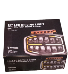 OVAL FULL LED ÇİFT RENK ANİMASYONLU SİS/DRIVING LAMBASI 12–24VOLT / (ÇAKARLI)